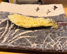 Dinner at Tempura Koizumi (天ぷら 小泉)