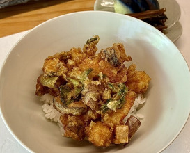 Dinner at Tempura Koizumi (天ぷら 小泉)