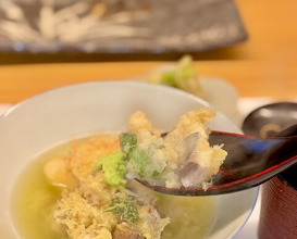 Dinner at Tempura Koizumi (天ぷら 小泉)