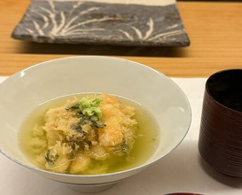 Dinner at Tempura Koizumi (天ぷら 小泉)