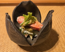 Dinner at Japanese cuisine Komatsu (日本料理こまつ)