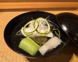 Dinner at Japanese cuisine Komatsu (日本料理こまつ)