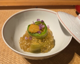 Dinner at Japanese cuisine Komatsu (日本料理こまつ)