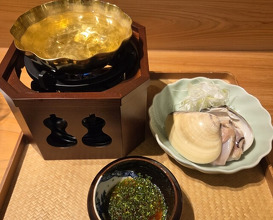Dinner at Japanese cuisine Komatsu (日本料理こまつ)