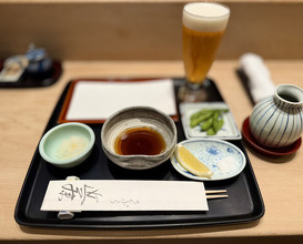 Dinner at Tempura Kondo (てんぷら 近藤)