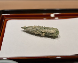 Dinner at Tempura Kondo (てんぷら 近藤)
