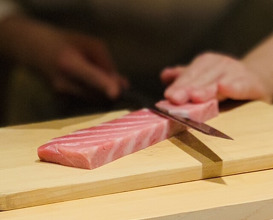 Dinner at Kurumasushi