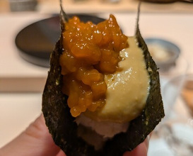 Dinner at Kurumasushi