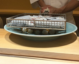 Dinner at Kurumasushi