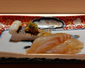 Dinner at Kurumasushi