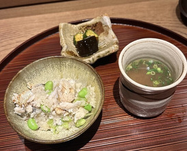 Dinner at Kyoaji Motoi (京味 もと井)