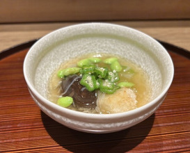 Dinner at Kyoaji Motoi (京味 もと井)