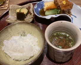 Dinner at Kyoaji Motoi (京味 もと井)