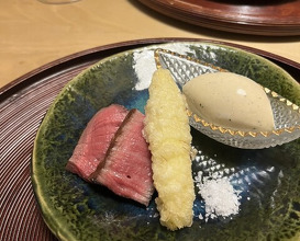 Dinner at Kyoaji Motoi (京味 もと井)