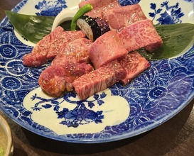 Dinner at Sumibi Yakiniku Kyuu (炭火焼肉 久)