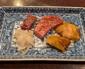 Dinner at Sumibi Yakiniku Kyuu (炭火焼肉 久)