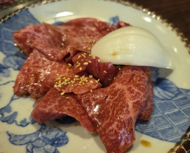 Dinner at Sumibi Yakiniku Kyuu (炭火焼肉 久)