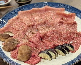 Dinner at Sumibi Yakiniku Kyuu (炭火焼肉 久)