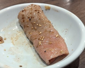 Dinner at Sumibi Yakiniku Kyuu (炭火焼肉 久)