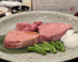 Dinner at Sumibi Yakiniku Kyuu (炭火焼肉 久)