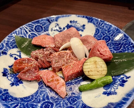 Dinner at Sumibi Yakiniku Kyuu (炭火焼肉 久)