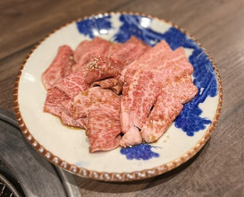 Dinner at Sumibi Yakiniku Kyuu (炭火焼肉 久)