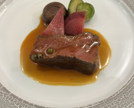 Dinner at Restaurant Raffinage (レストラン ラフィナージュ)