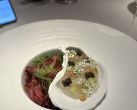 Dinner at Ginza L'ecrin