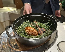 Dinner at Ginza L'ecrin