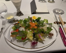 Dinner at L'Effervescence