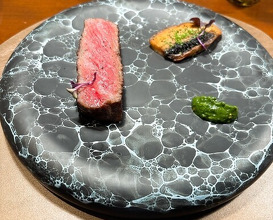 Dinner at Maison KEI Gotemba