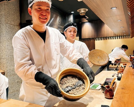 Dinner at Makitori Shinkobe