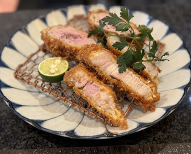 Dinner at Tonkatsu Mange (とんかつ マンジェ)