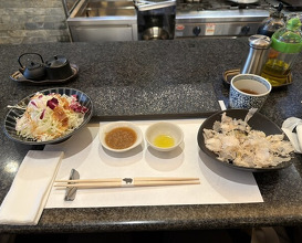 Dinner at Tonkatsu Mange (とんかつ マンジェ)