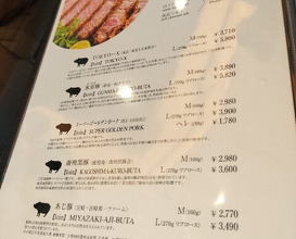 Dinner at Tonkatsu Mange (とんかつ マンジェ)