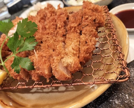 Dinner at Tonkatsu Mange (とんかつ マンジェ)