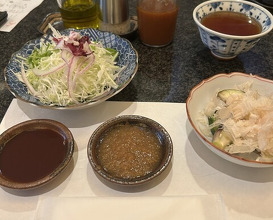 Dinner at Tonkatsu Mange (とんかつ マンジェ)