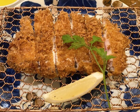 Dinner at Tonkatsu Mange (とんかつ マンジェ)
