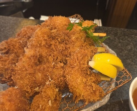 Dinner at Tonkatsu Mange (とんかつ マンジェ)