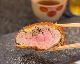 Dinner at Tonkatsu Mange (とんかつ マンジェ)