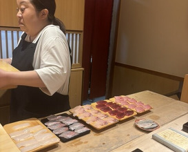 Dinner at Sushi Matsuura (鮨 まつうら)