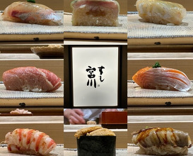 Dinner at Sushi Miyakawa (すし宮川)