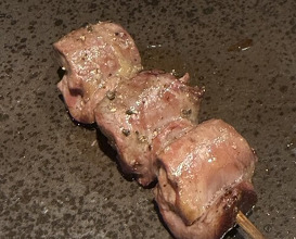 Dinner at YAKITORI Moe es (YAKITORI 燃 es)