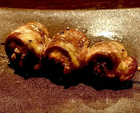 Dinner at YAKITORI Moe es (YAKITORI 燃 es)