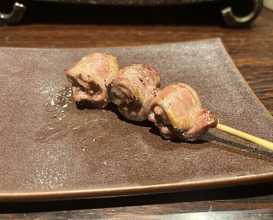 Dinner at YAKITORI Moe es (YAKITORI 燃 es)