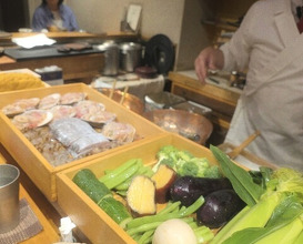 Dinner at Tempura Mokkosu (天ぷら もっこす)