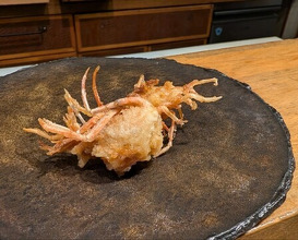 Dinner at Tempura Mokkosu (天ぷら もっこす)