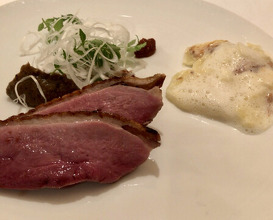Dinner at Restaurant Moliere (レストラン・モリエール)
