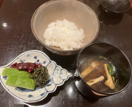 Dinner at Muromachi Wakuden