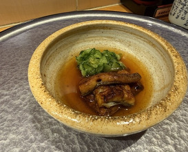 Dinner at Unagi Musashino (鰻 むさし乃)